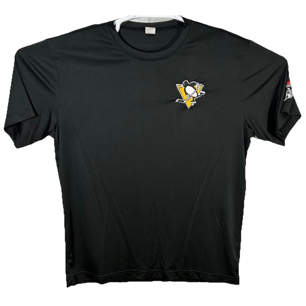 Pittsburgh Penguins Labatt Blue Imported‎ Canadian Pilsner T-Shirt Size Large